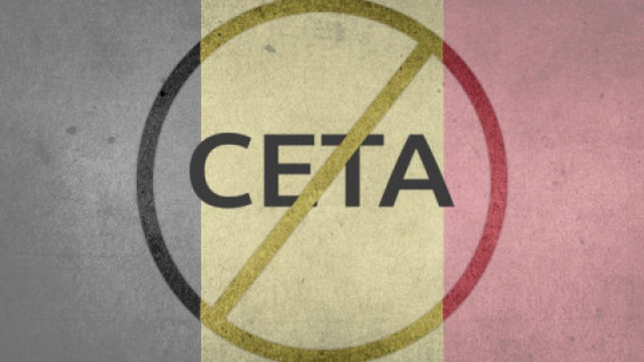 Co zrobi Walonia w sprawie umowy CETA?