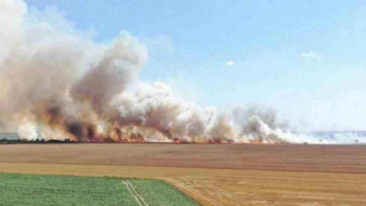 Pożary w rolnictwie