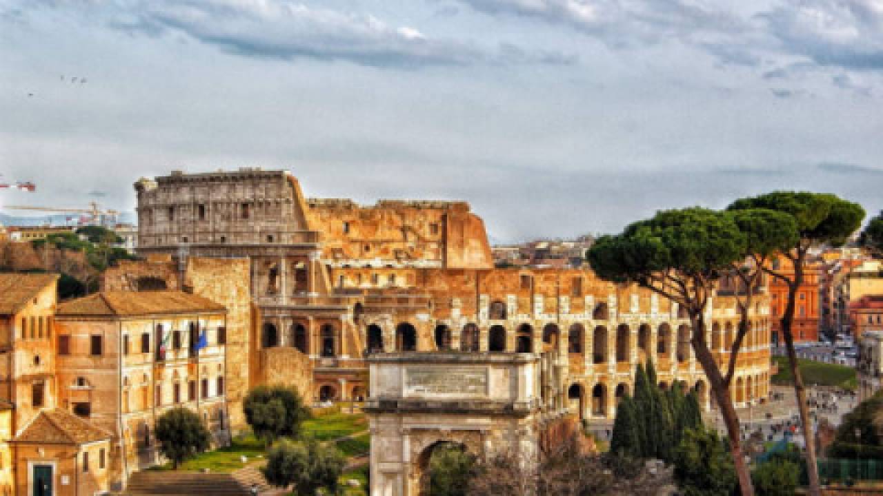 Koloseum zwierzęta brak turystów