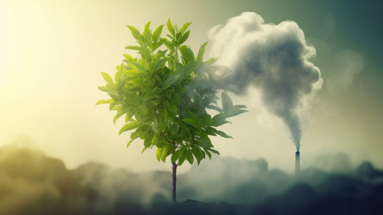 smog a rośliny